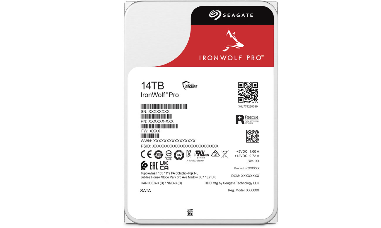 Seagate IRONWOLF Pro ST14000NE0008