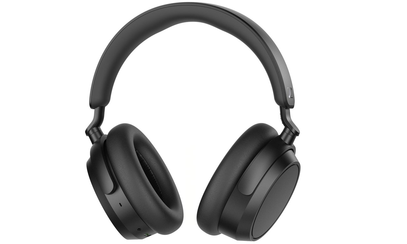 Беспроводные наушники Sennheiser Accentum Plus Black – угловой вид спереди