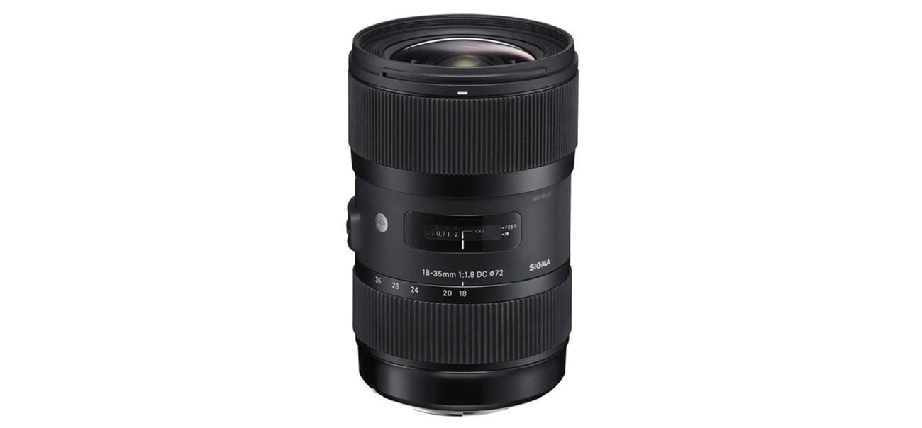 Sigma 18-35 f/1.8 A DC HSM Объектив Nikon, оптический дизайн нового поколения