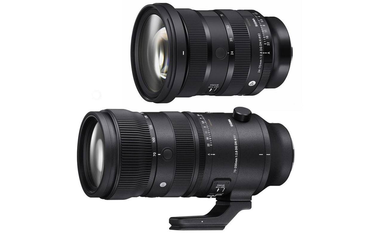 Sigma A 24-70mm f/2.8 DG DN II + S 70-200mm f/2.8 DG DN OS L-mount