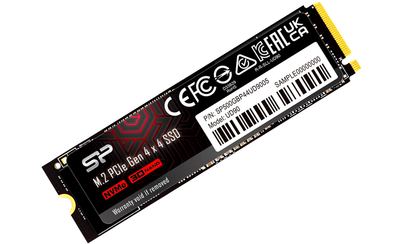 M.2 Silicon Power UD90 SSD - Захистiть свої данi