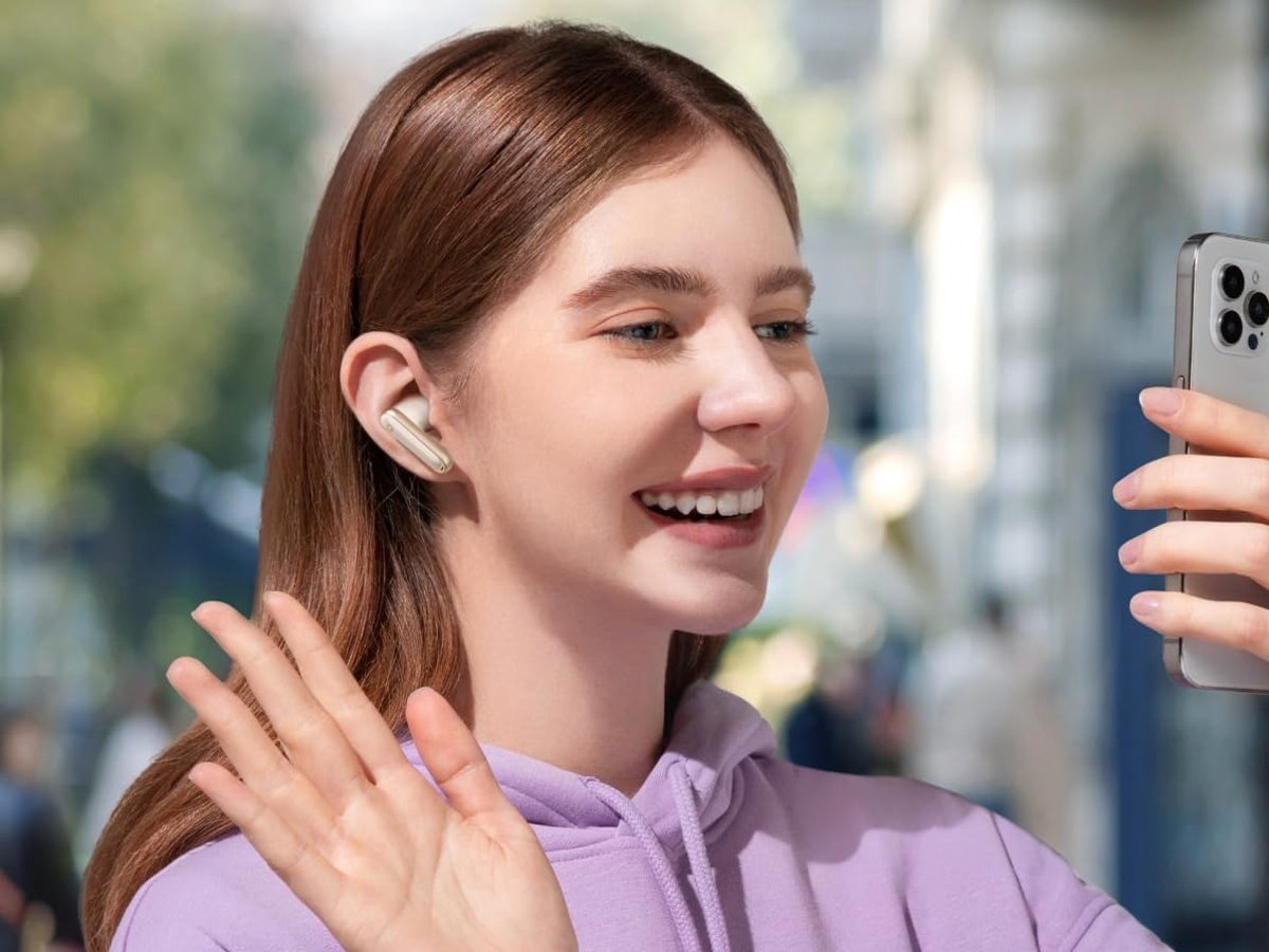 Беспроводные наушники SoundCore P40i белые – стиль жизни