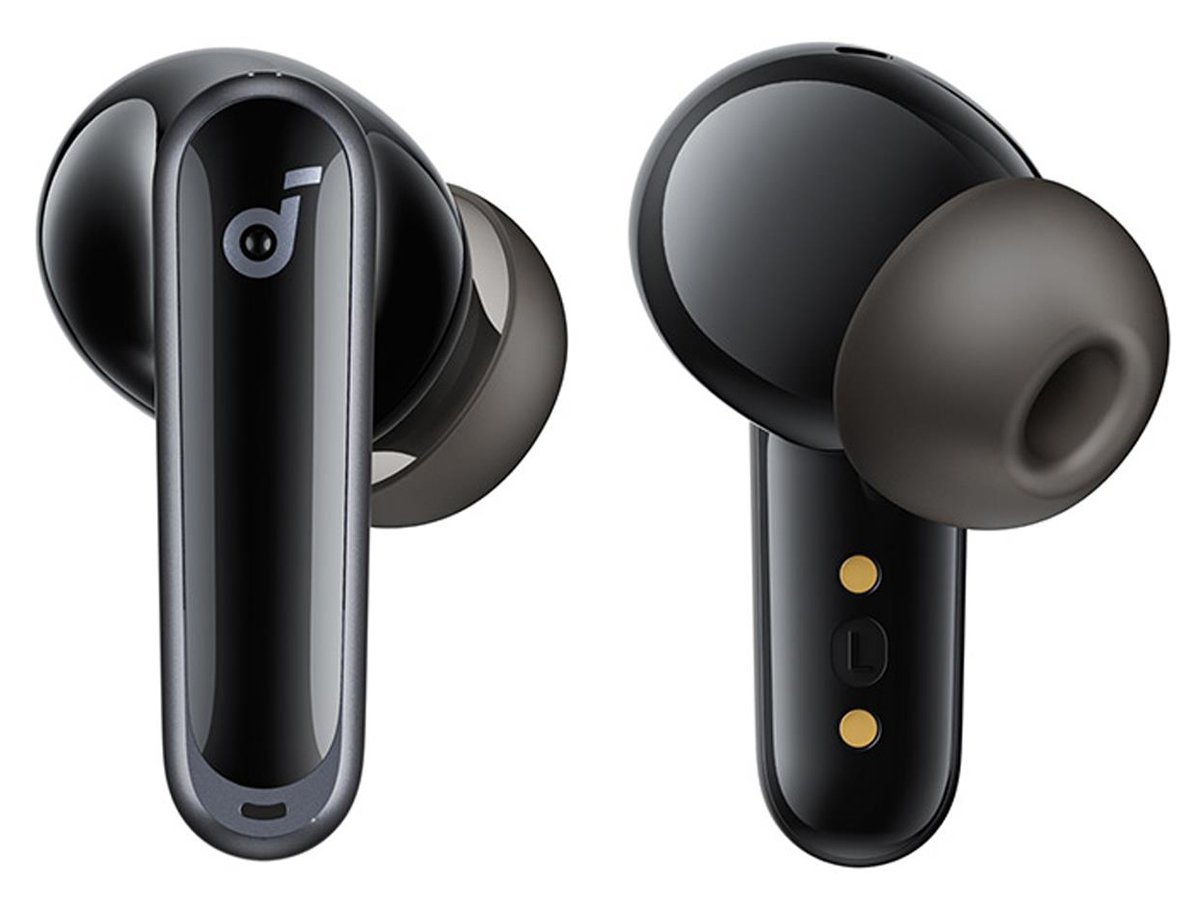 Беспроводные наушники SoundCore P40i Black – вид левого и правого наушников