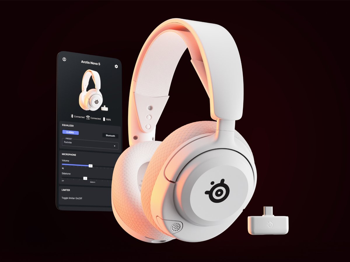 Беспроводные наушники SteelSeries Arctis Nova 5 - Стиль жизни