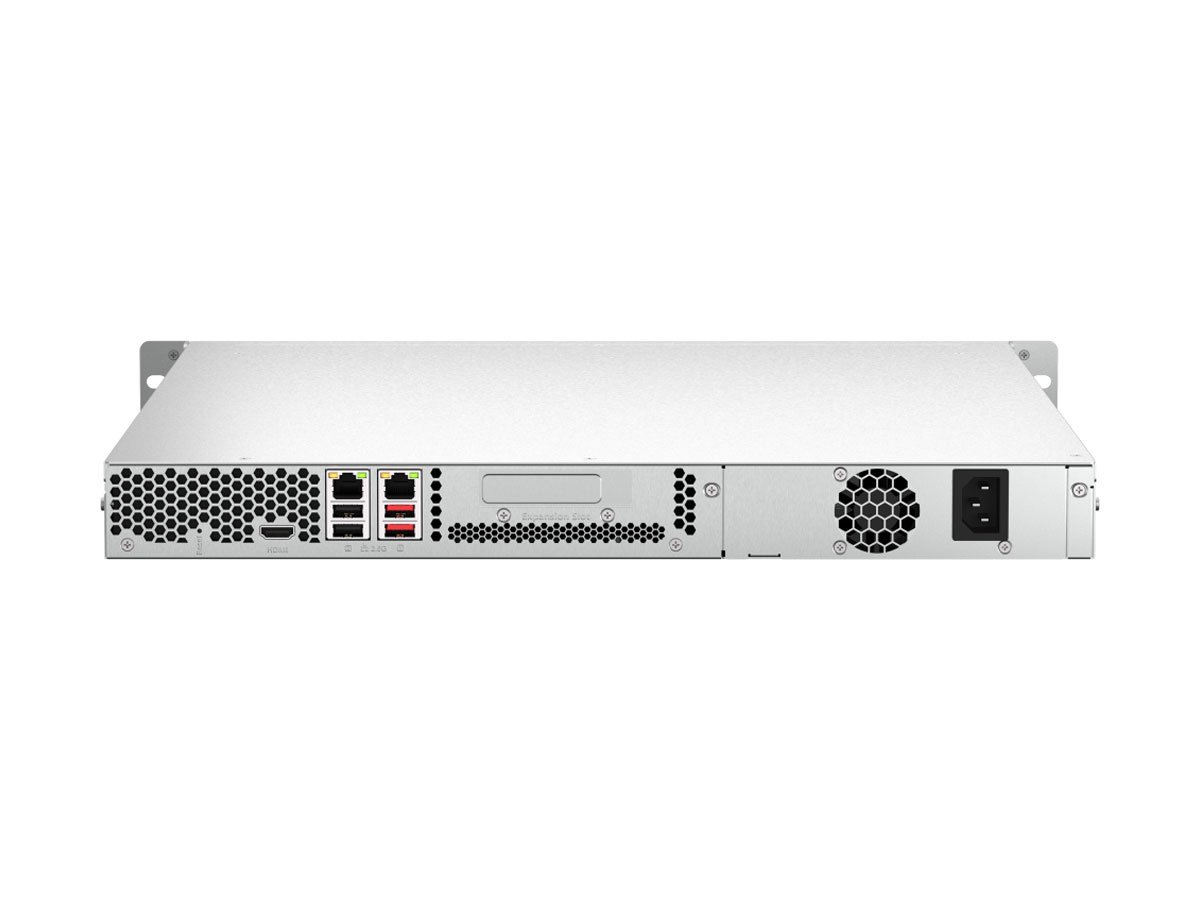 QNAP TS-464U-8G RACK вид сзади