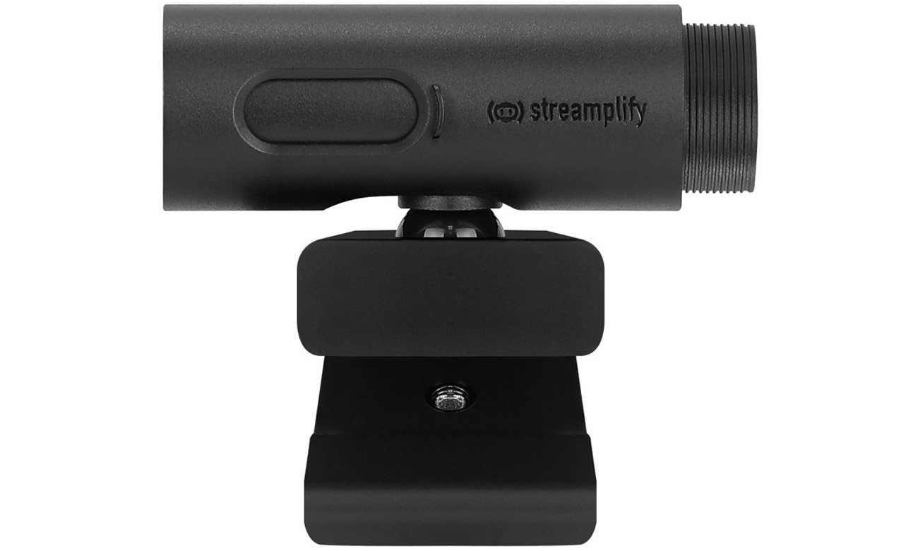 Веб-камера Streamplify CAM – вид спереду із закритою діафрагмою