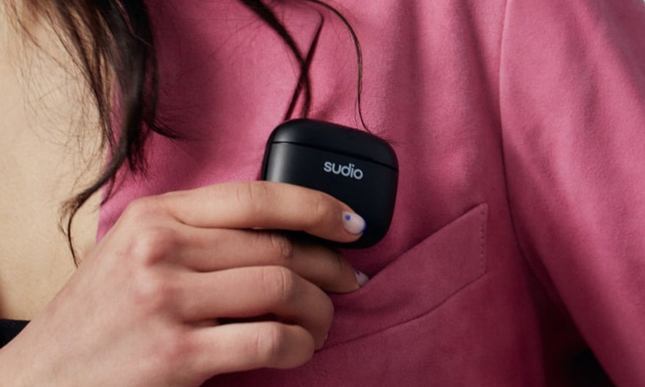 Беспроводные наушники Sudio A1 Black - Стиль жизни