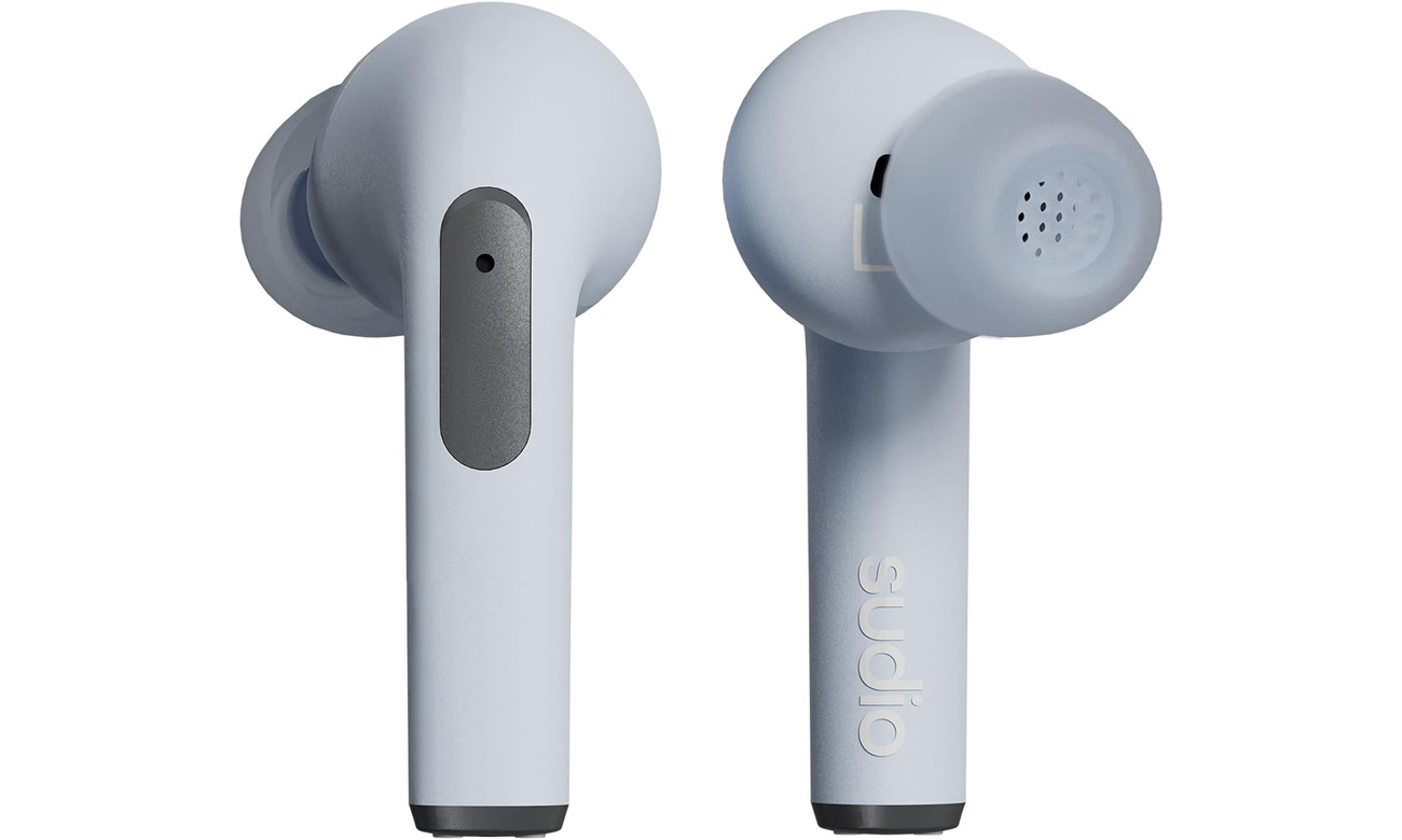 Беспроводные наушники Sudio N2 Pro Steel Blue – вид левого и правого наушников