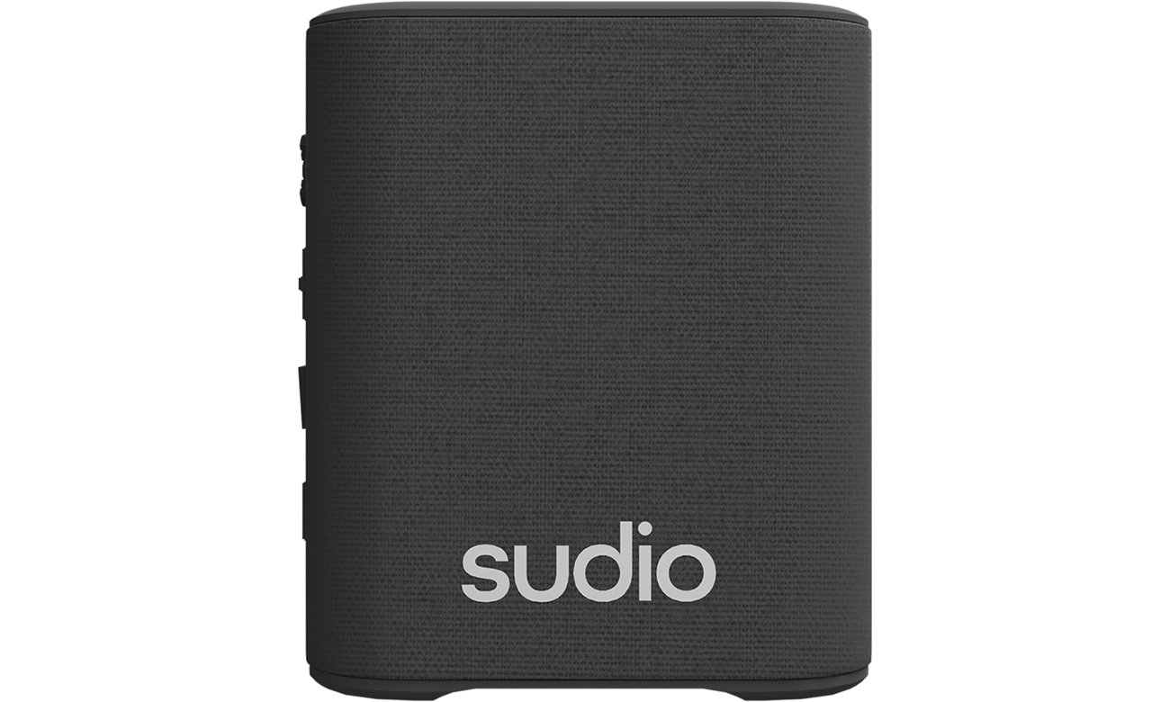 Портативная колонка Sudio S2 Black – вид спереди