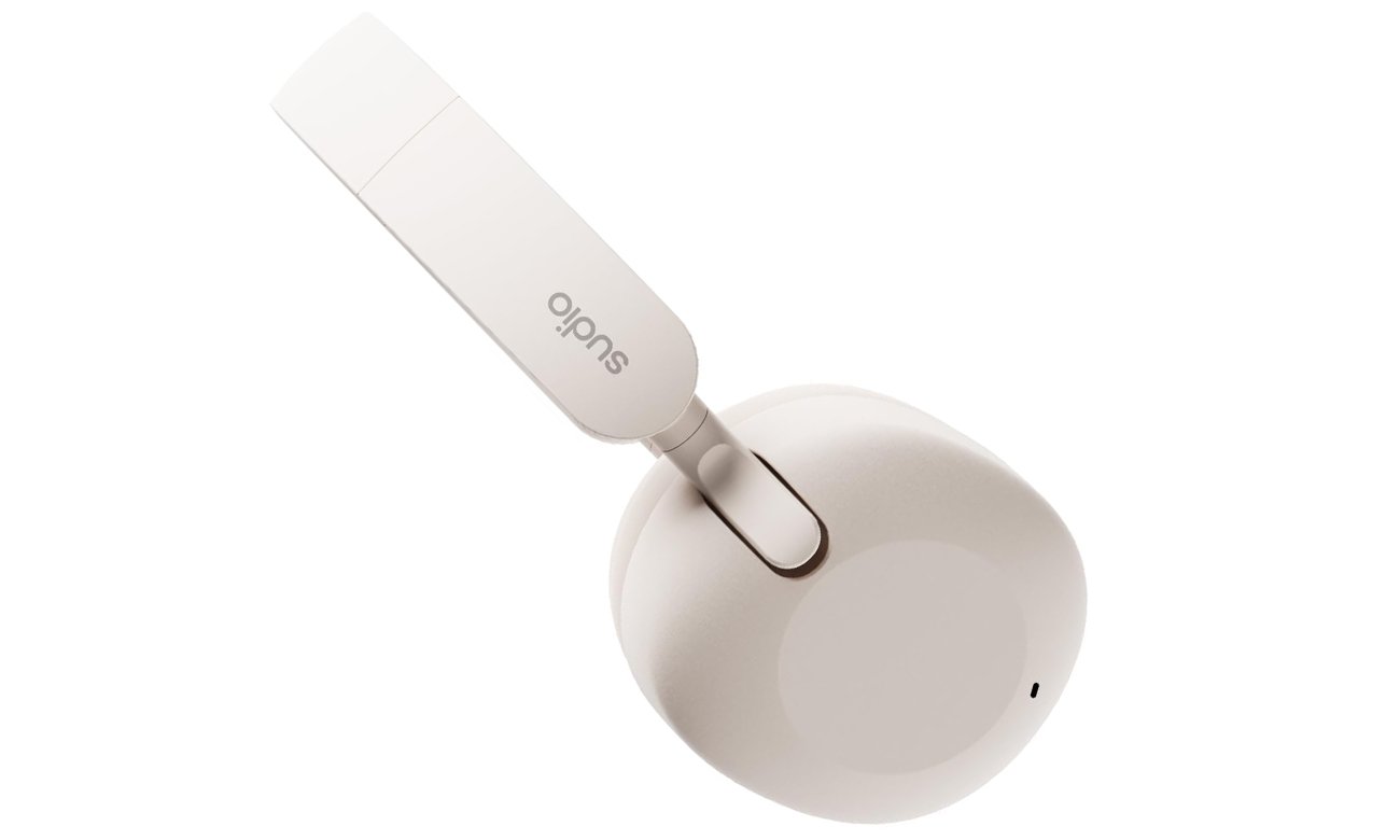 Беспроводные накладные наушники Sudio K2 White - вид сбоку