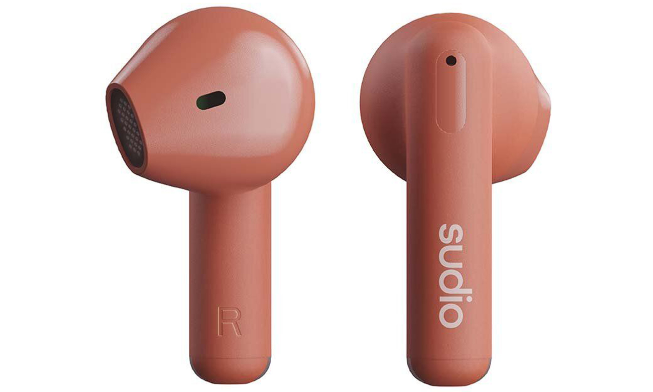 Беспроводные наушники Sudio A1 Sienna - Вид левого и правого наушников