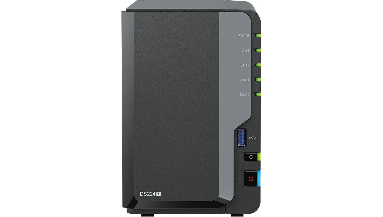 Вид спереди Synology DS224+