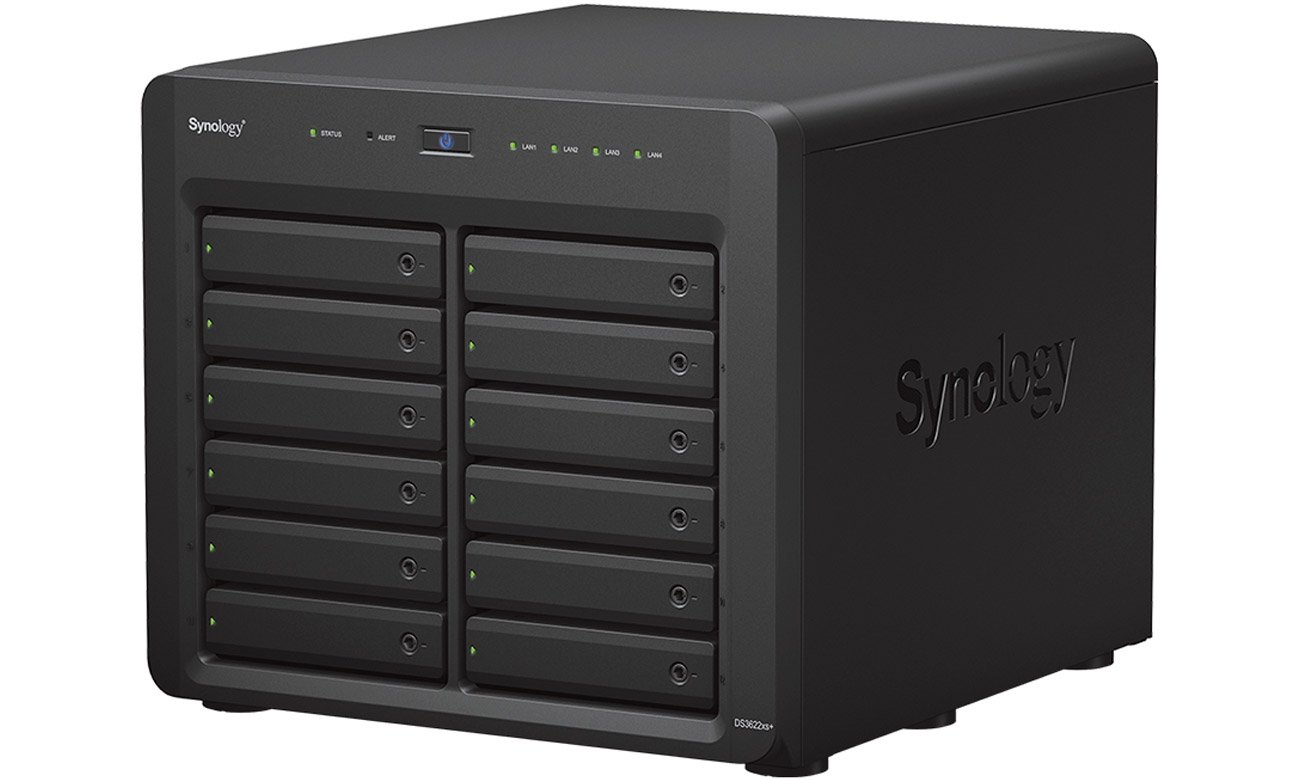 Synology DS3622xs+ передний угол обзора