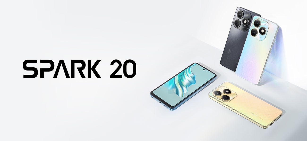 TECNO Spark 20 кольорів