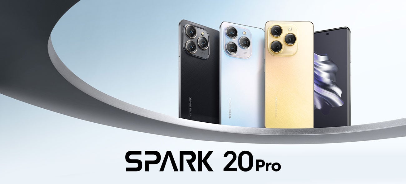 Зовнішній вигляд TECNO Spark 20 Pro
