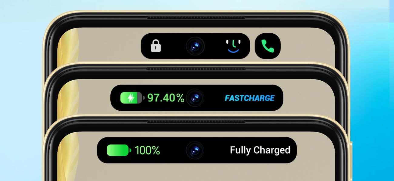 Функція динамічного порту TECNO Spark 20 Pro