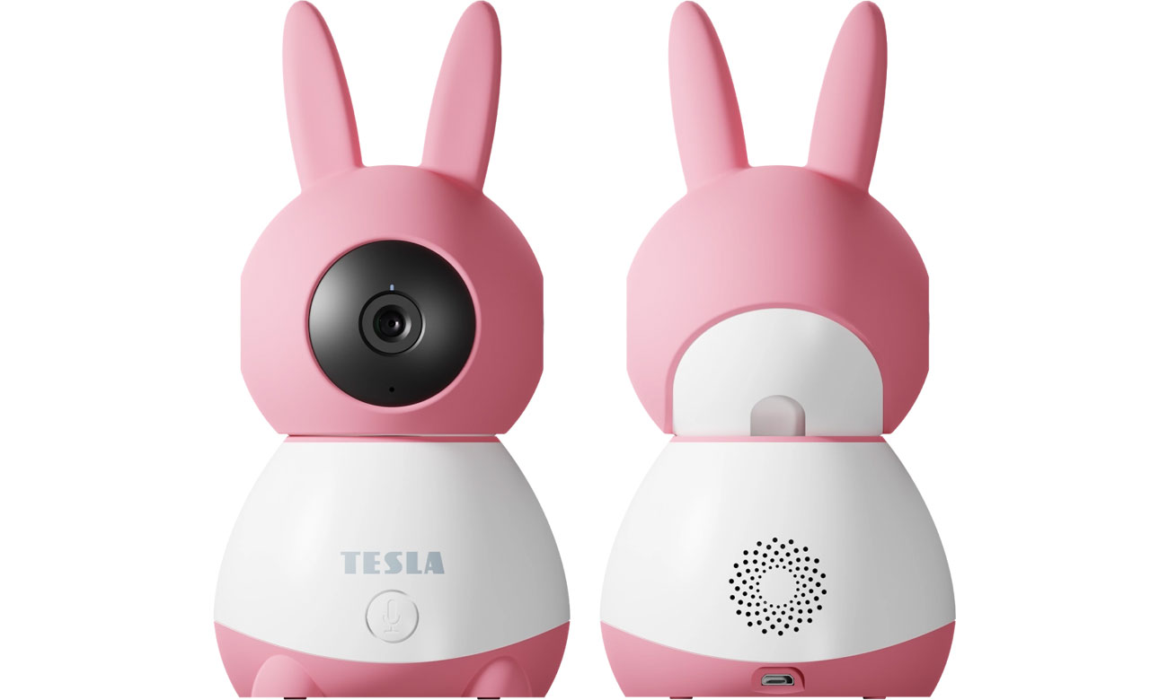 Tesla Smart Camera 360 Baby Pink Передня, задня