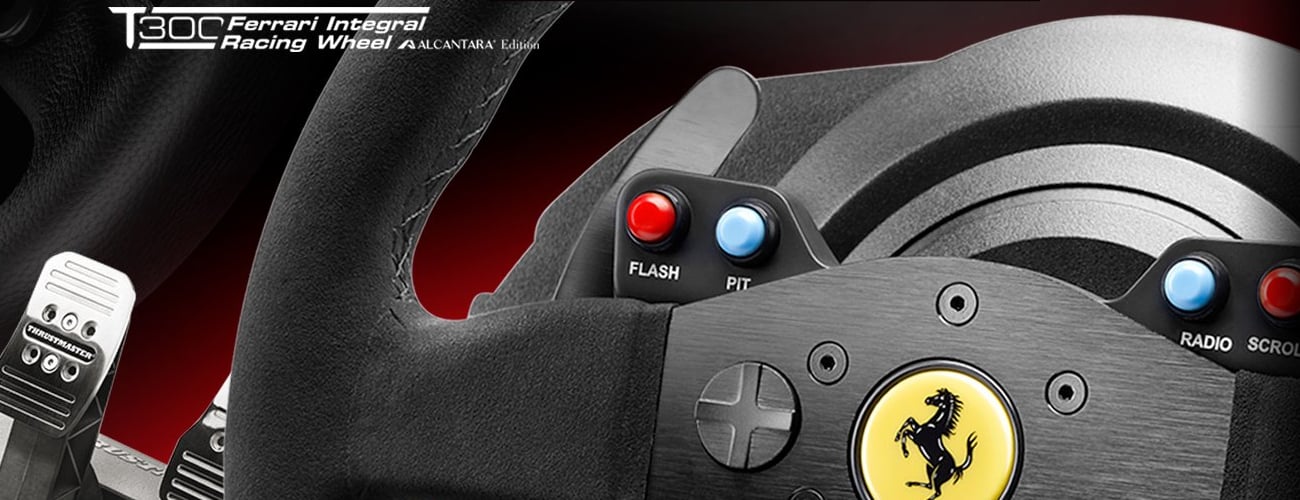 Thrustmaster T300 Ferrari Integral RW Alcantara Edition