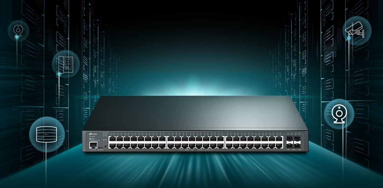 Комутатор PoE TP-Link TL-SG3452XP