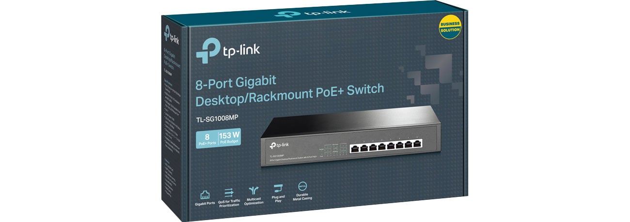 Приставка TP-Link TL-SG1008MP