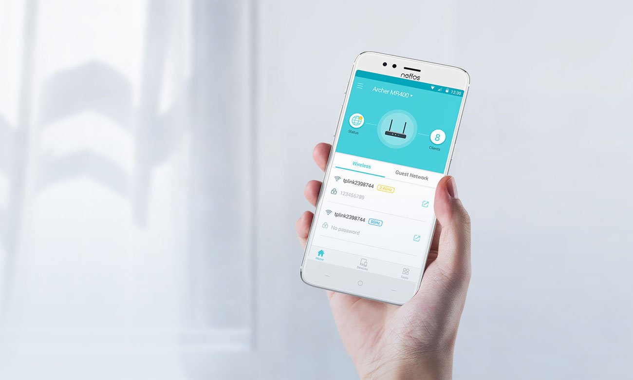 TP-Link Archer MR400 - Мобильное приложение