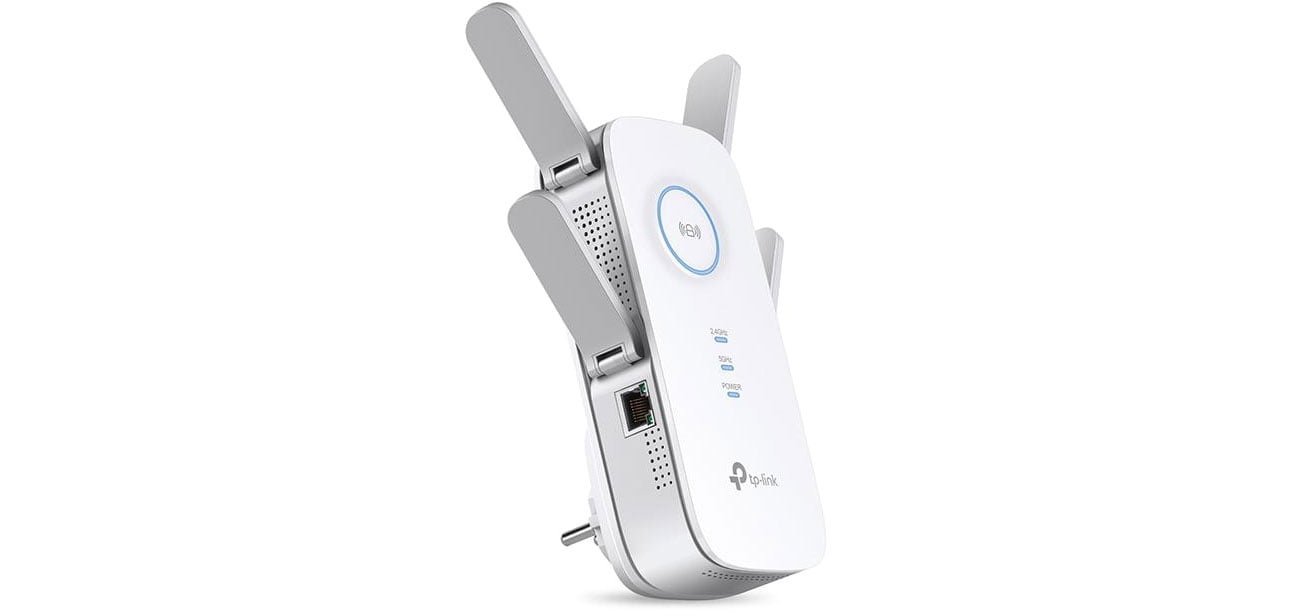 Точка доступа TP-Link RE650 LAN (802.11a/b/g/n/ac 2600Mb) plug repeater MU-MIMO