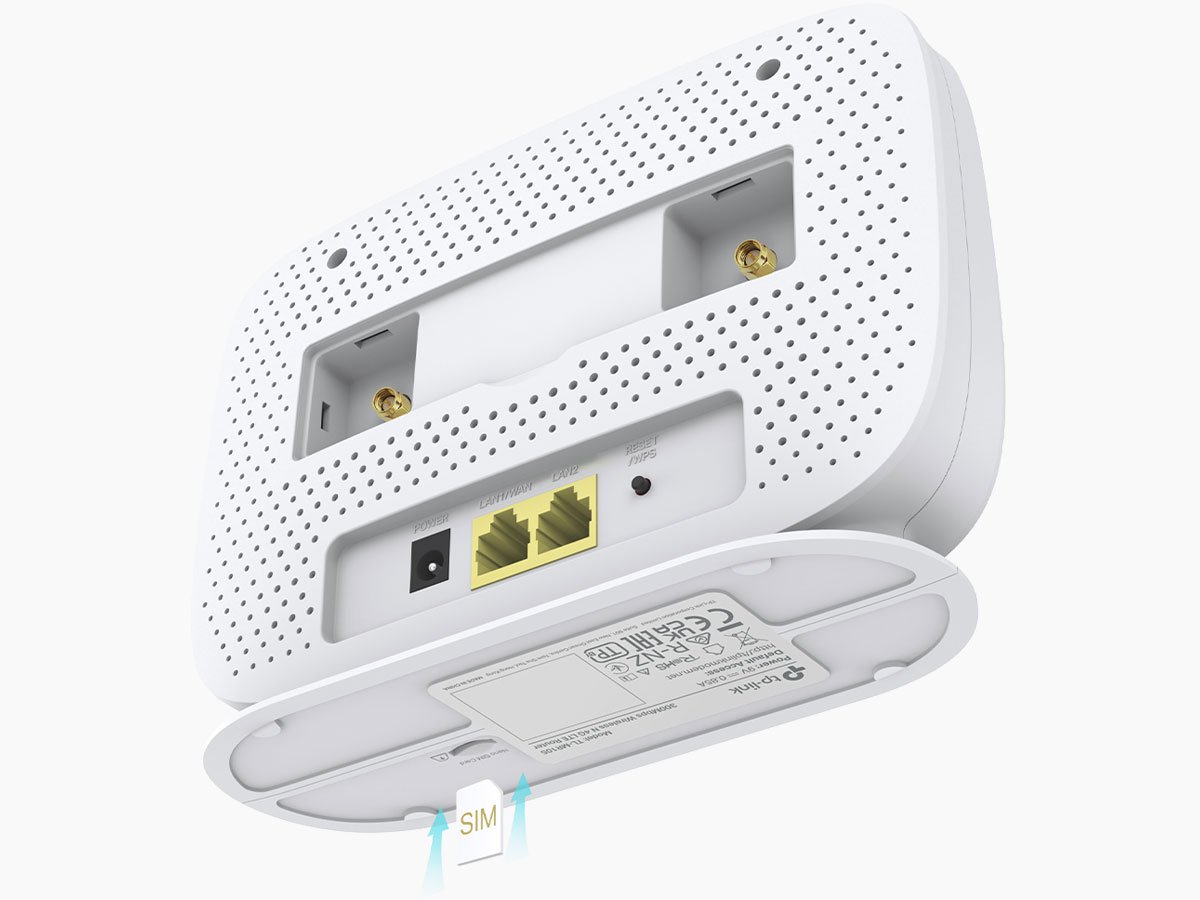 Разъемы TP-Link TL-MR105