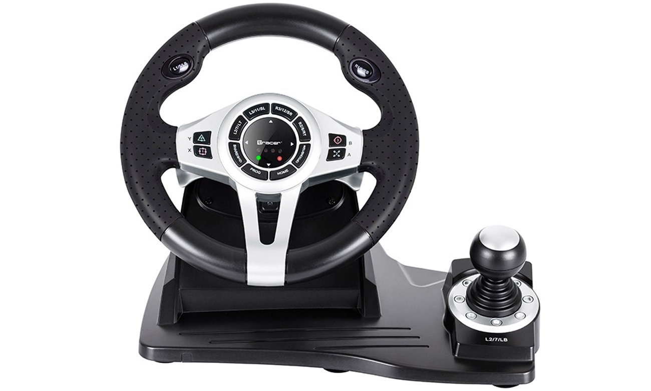 Руль Tracer Roadster 4 в 1 – вид спереди с коробкой передач