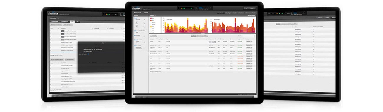 Интерфейс Ubiquiti EdgeRouter Lite EdgeOS