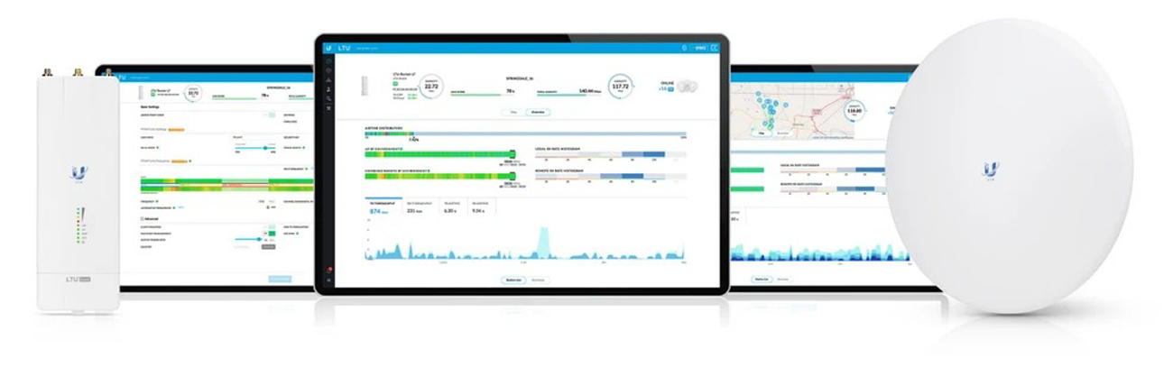 Точка доступа Ubiquiti LTU-ROCKET - Удобная конфигурация