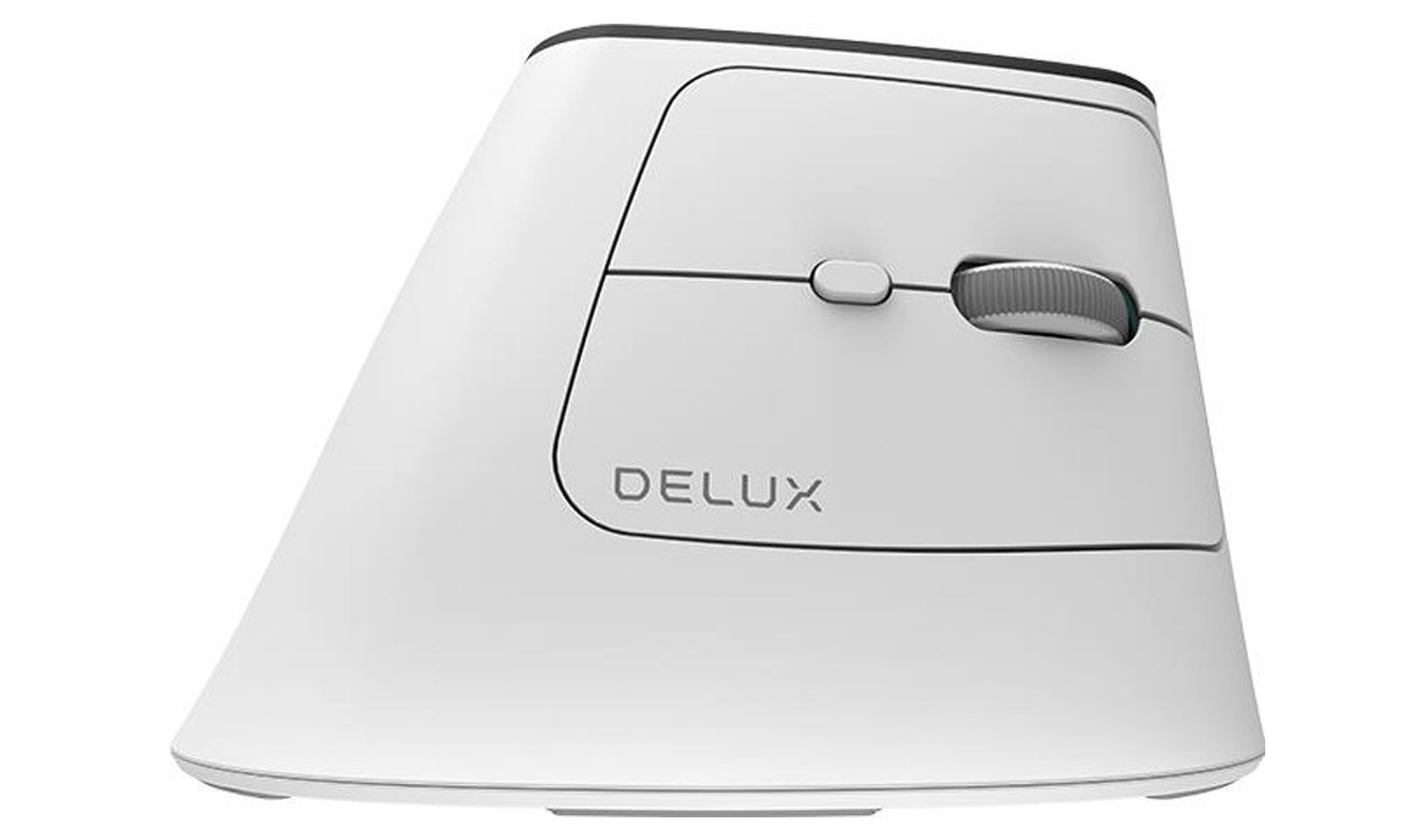 Delux MV6 DB Білі кнопки, колесо прокрутки