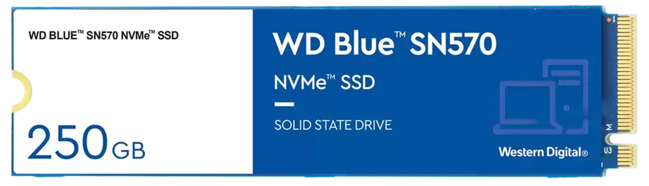 M.2 SSD WD Blue SN570 NVMe 250GB