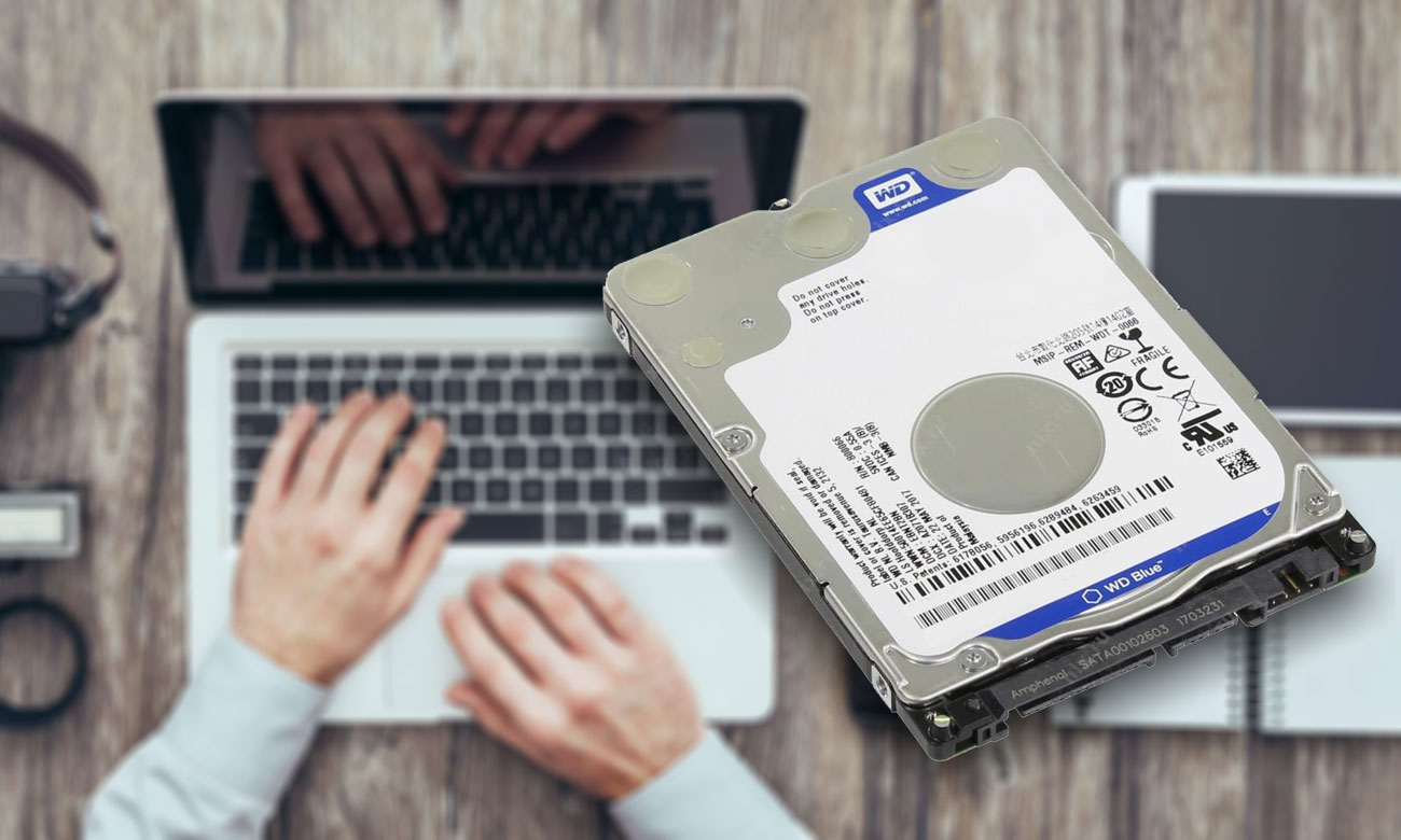 HDD WD 1TB 5400 об/хв Синiй 7 мм Просте резервне копiювання та оновлення