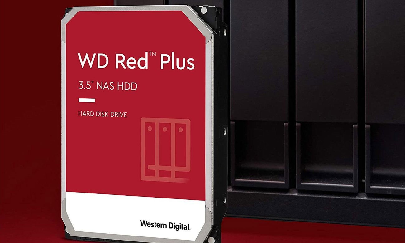 Жорсткий диск WD RED PLUS для систем NAS