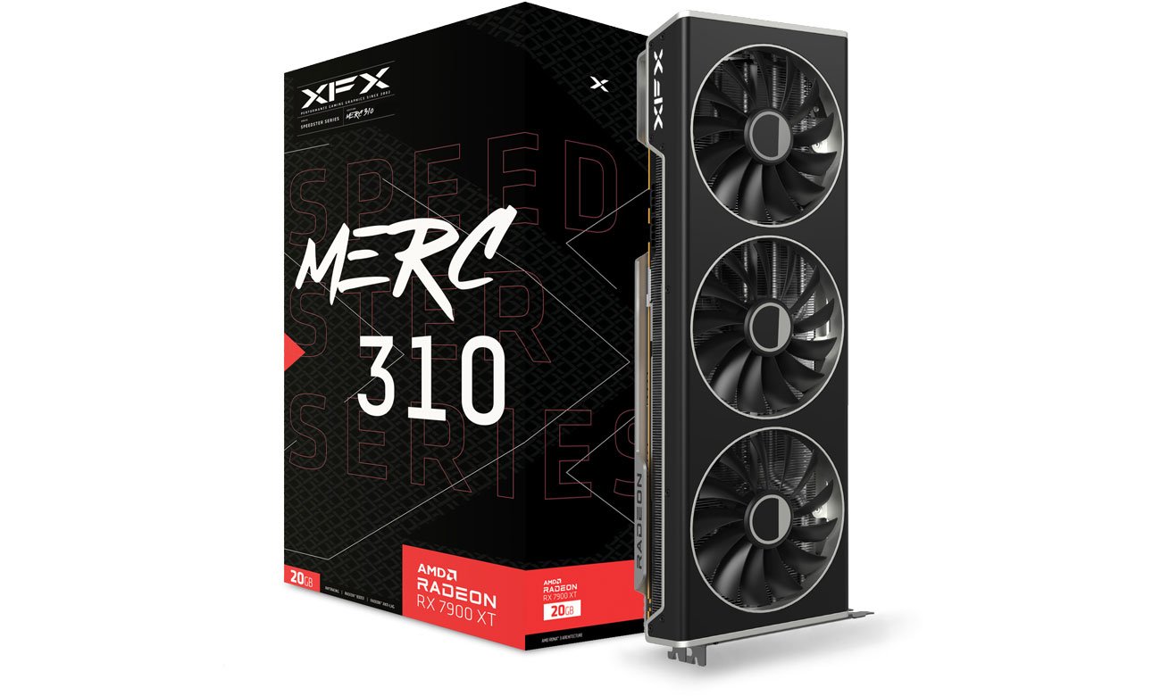 XFX Radeon RX 7900 XT Gaming SPEEDSTER MERC310 20 ГБ GDDR6