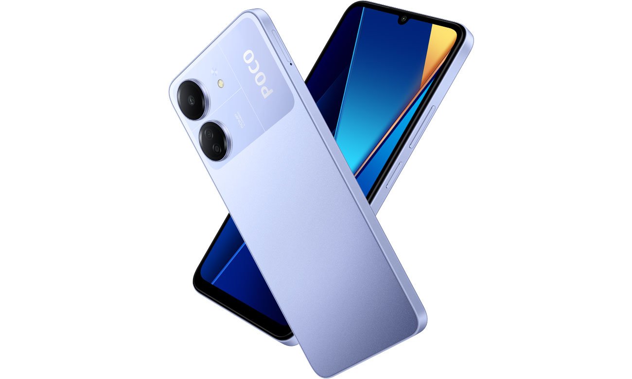 Фіолетовий смартфон Xiaomi POCO C65