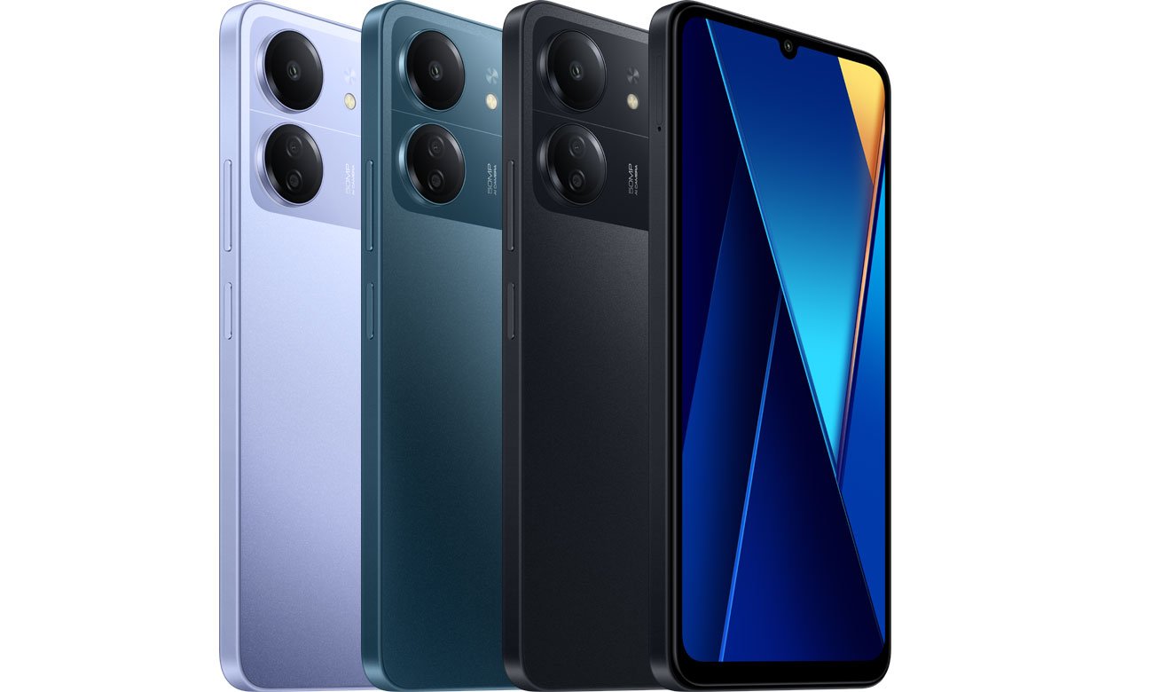Кольори корпусу смартфона Xiaomi POCO C65