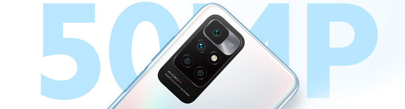 Камеры Xiaomi Redmi 10 2022 на задней панели
