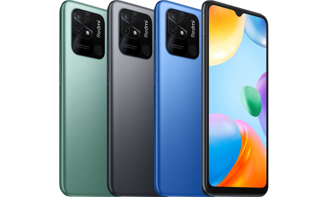 Xiaomi Redmi 10C три кольори