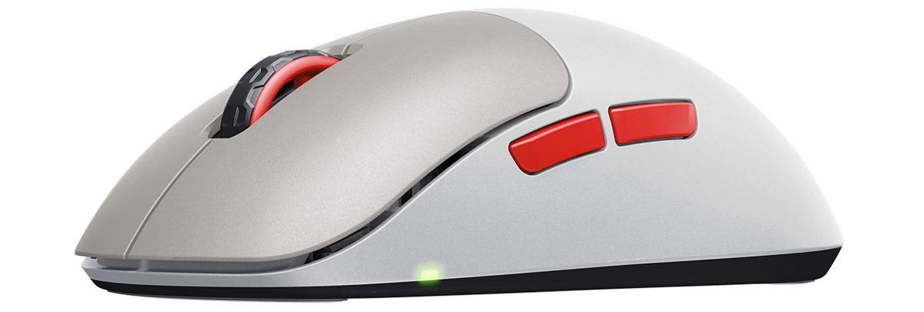 Вид збоку Xtrfy M8 Wireless під кутом