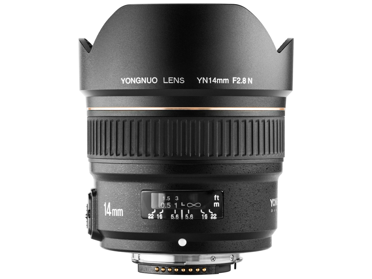 Об',єктив Yongnuo YN 14mm f/2.8 для Nikon F