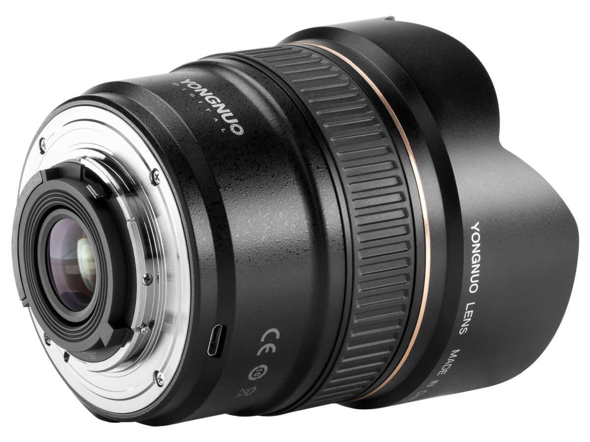 Об',єктив Yongnuo YN 14mm f/2.8 для Nikon F