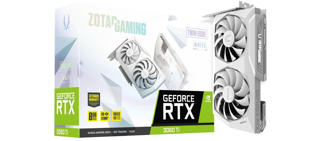 Zotac GeForce RTX 3060 Ti GAMING Twin Edge White 8GB GDDR6X