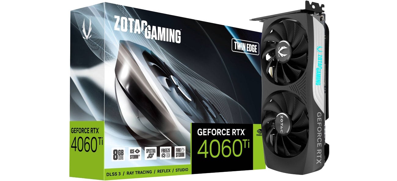 Zotac GeForce RTX 4060 Ti Gaming Twin Edge 8 ГБ GDDR6