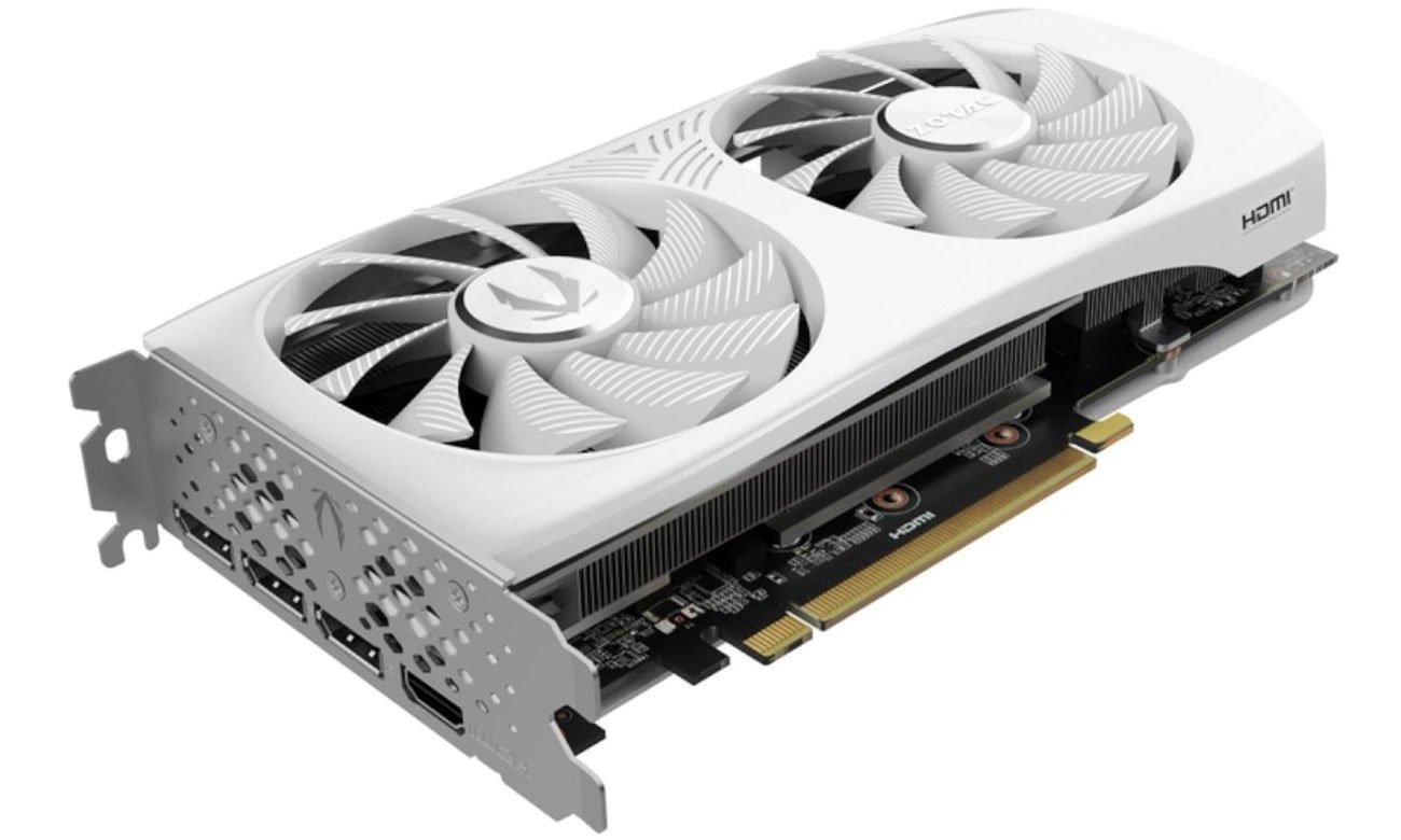 Zotac GeForce RTX 4070 SUPER Twin Edge OC White Edition 12 ГБ GDDR6