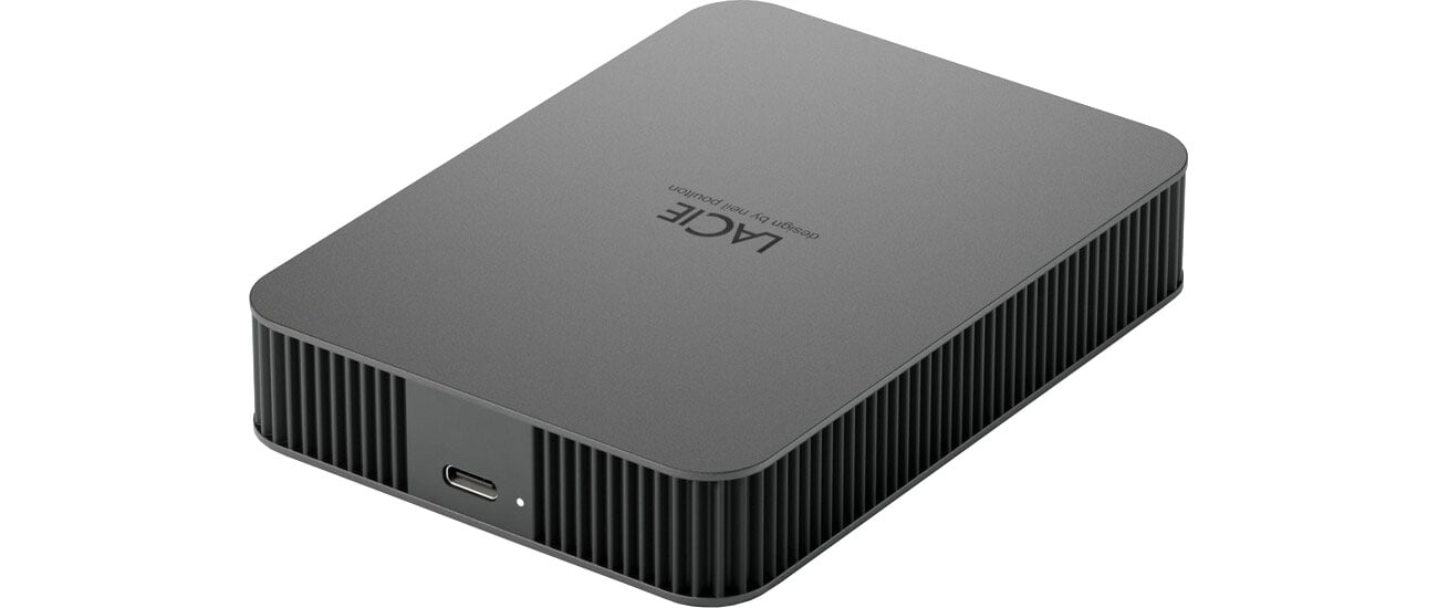 Зовнішній портативний жорсткий диск LaCie з роз',ємом USB-C